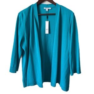 CHICO’S NWT Cardigan Topper Kimono Sz L